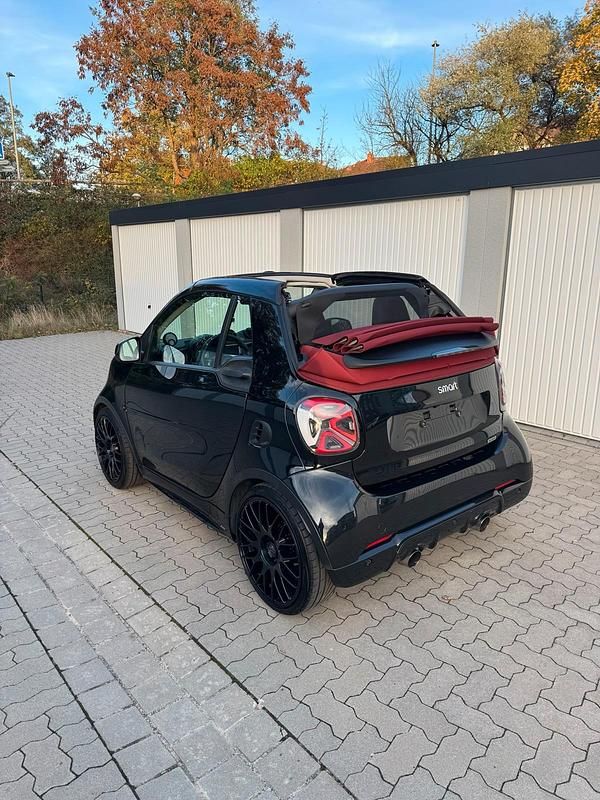 Gebraucht Smart ForTwo Cabrio Brabus 109 PS (80 kW) 2017 Schwarz Cabrio