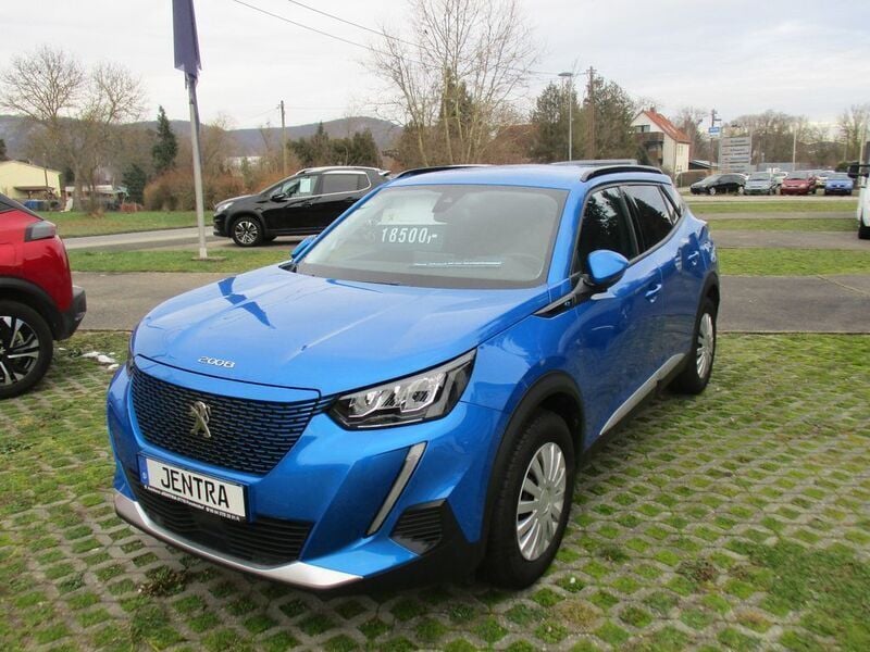 Blau Gebraucht 2021 Peugeot e-2008 Allure SUV | 18.500 € (Etwas zu teuer) - Bild 1/4