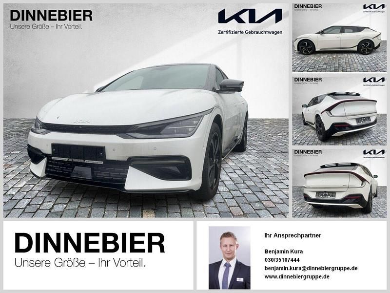 Schneeweiss perleffekt Gebraucht 2024 Kia EV6 4 SUV | 42.980 € (Guter Preis) - Bild 1/4