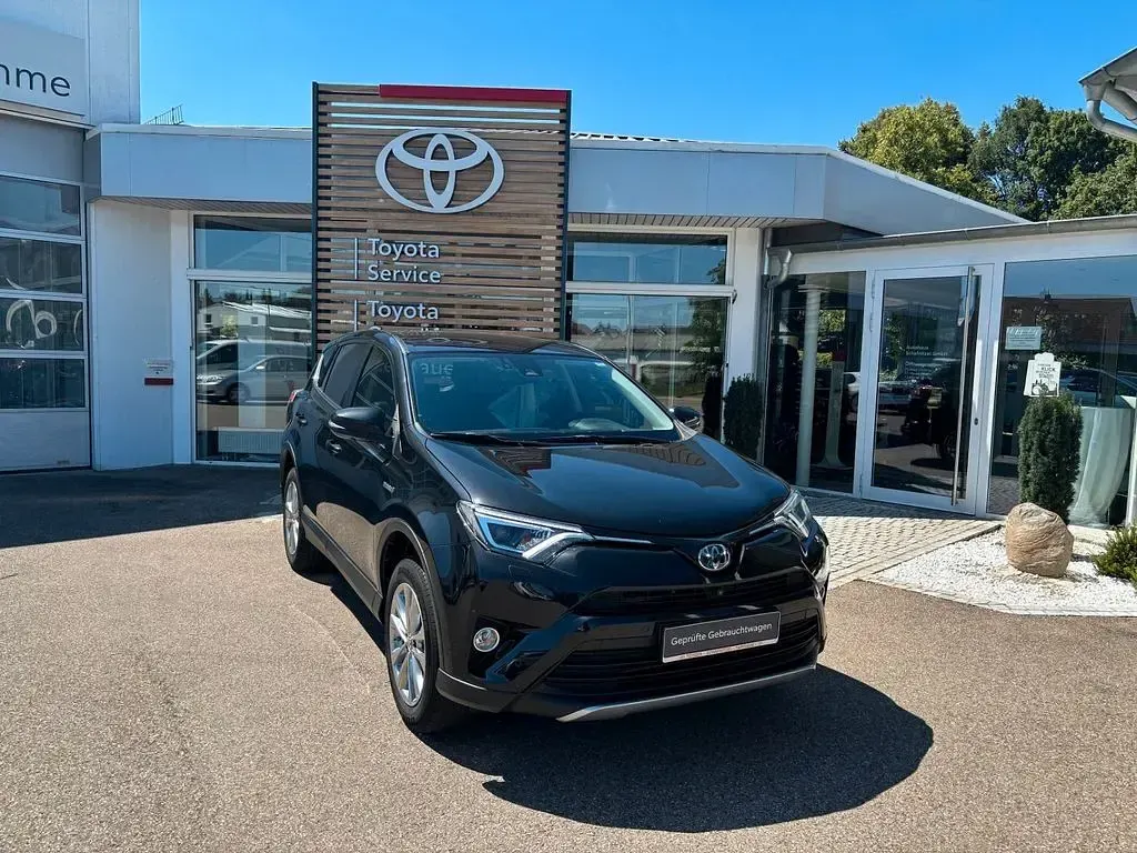 Gebraucht Toyota RAV4 Hybrid Executive 197 PS (144 kW) 2017 Schwarz SUV