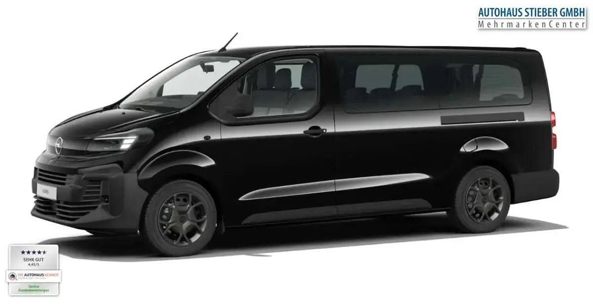 Ny Opel Vivaro 177 HK (130 kW) 2025 Sort MPV