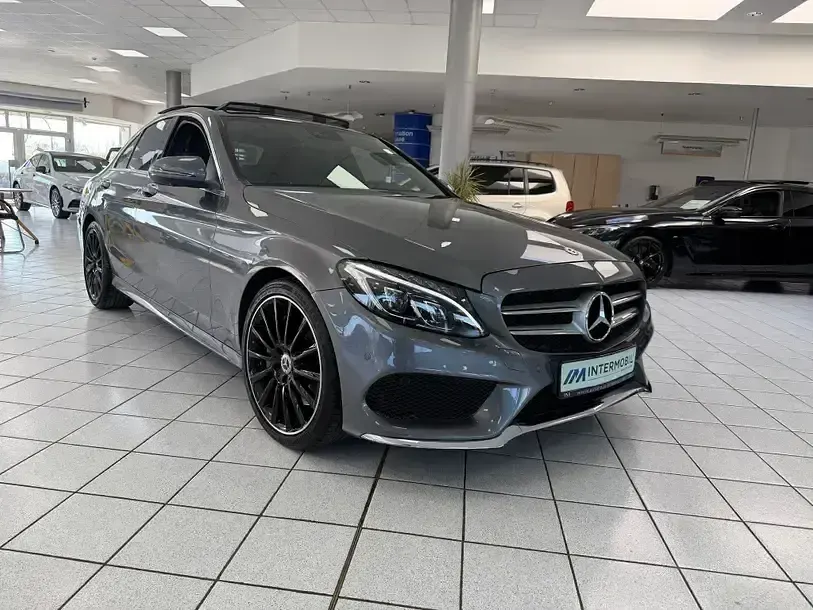 Gebraucht Mercedes C300 AMG 245 PS (180 kW) 2017 Selenitgrau Limousine