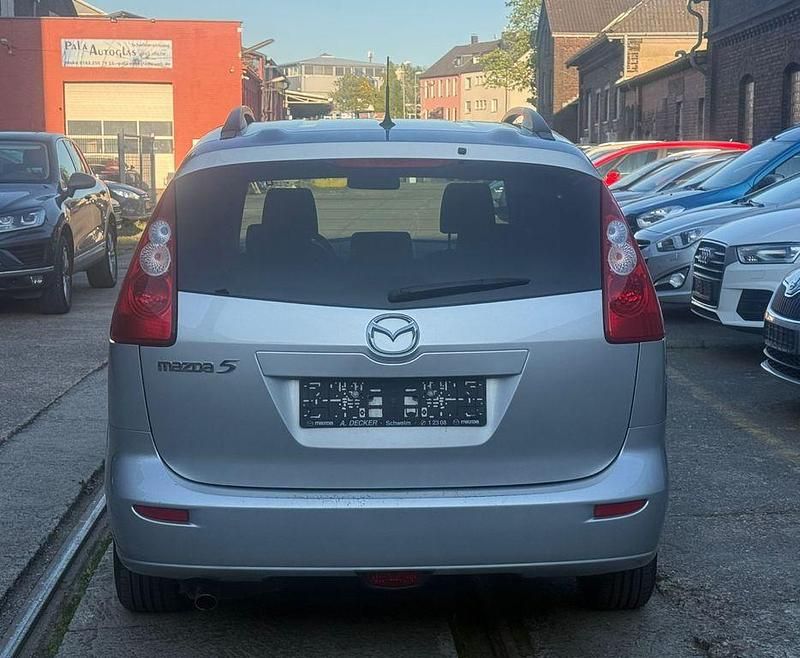 Gebraucht Mazda 5 Exclusive 116 PS (85 kW) 2008 Silber Van / Kleinbus