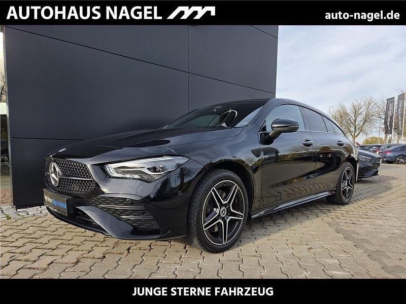 Schwarz Gebraucht 2024 Mercedes CLA250e Shooting Brake AMG Kombi | 36.199 € (Guter Preis) - Bild 1/4
