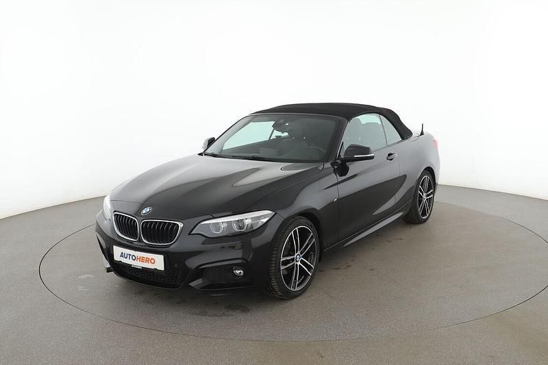 Schwarz Gebraucht 2018 BMW 218 M Sport Cabrio | 19.920 € (Fairer Preis) - Bild 1/3