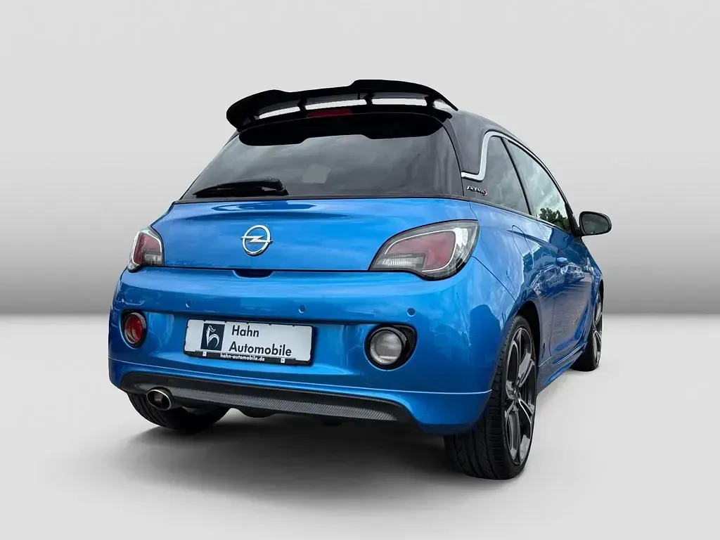Gebraucht Opel Adam S 150 PS (110 kW) 2017 Arden blau (p2/so) Kleinwagen