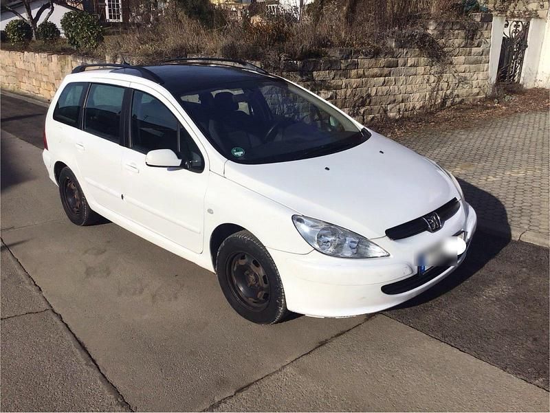 Gebraucht Peugeot 307 108 PS (79 kW) 2003 Weiß Kombi