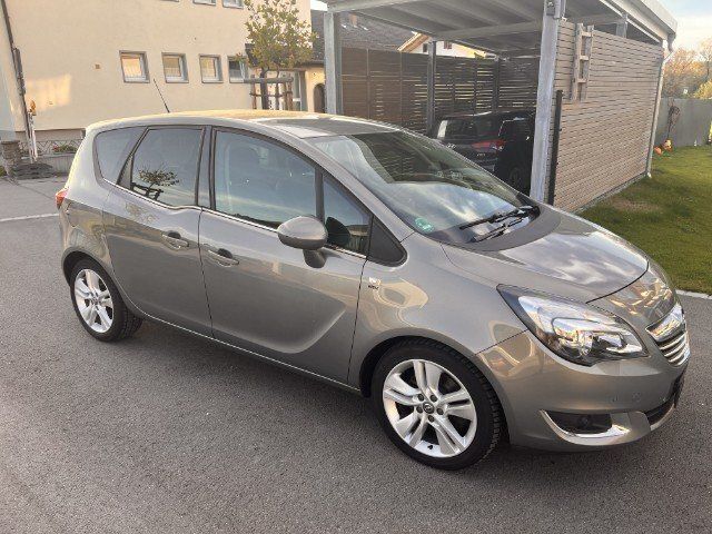 Gebraucht Opel Meriva Style 110 PS (80 kW) 2015 Braun Van / Kleinbus