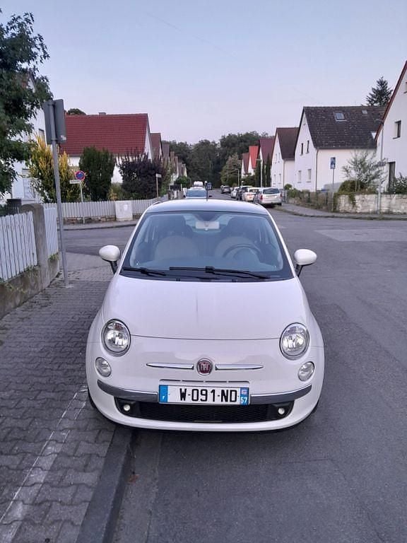 Weiß Gebraucht 2014 Fiat 500 S Kleinwagen | 5.200 € (Superpreis) - Bild 1/4