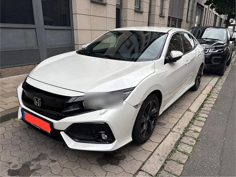 Weiß Gebraucht 2017 Honda Civic Elegance Limousine | 12.499 € (Fairer Preis) - Bild 1/4