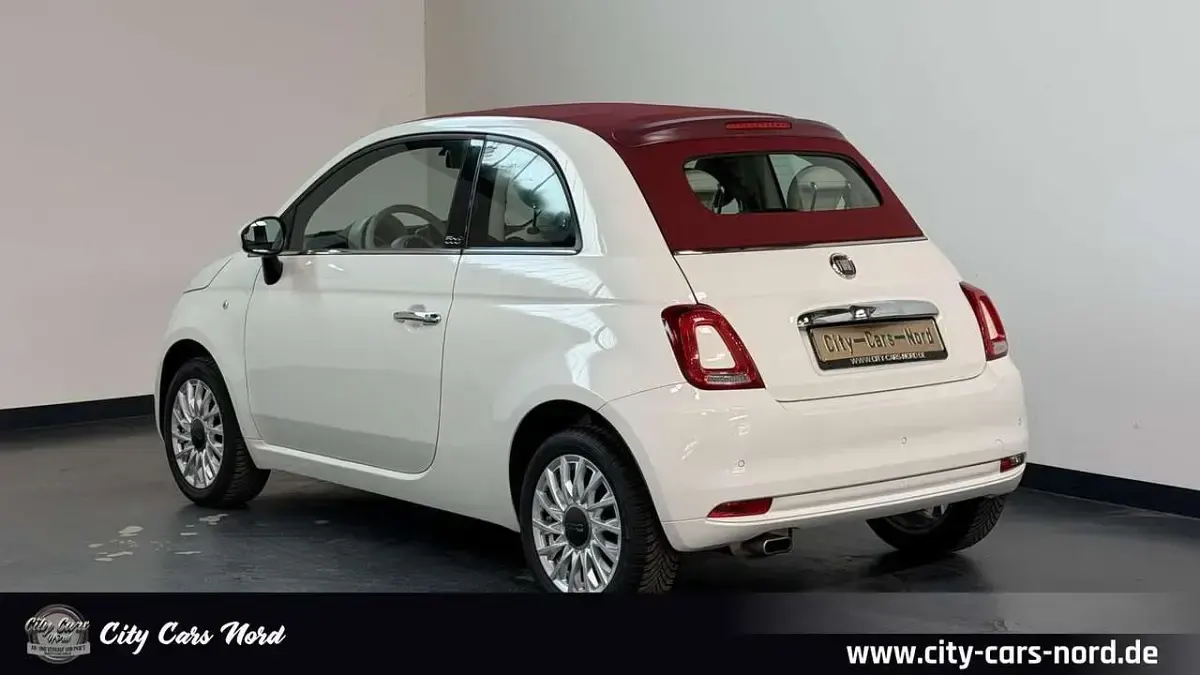 Gebraucht Fiat 500C Lounge 69 PS (50 kW) 2019 Weiß Cabrio
