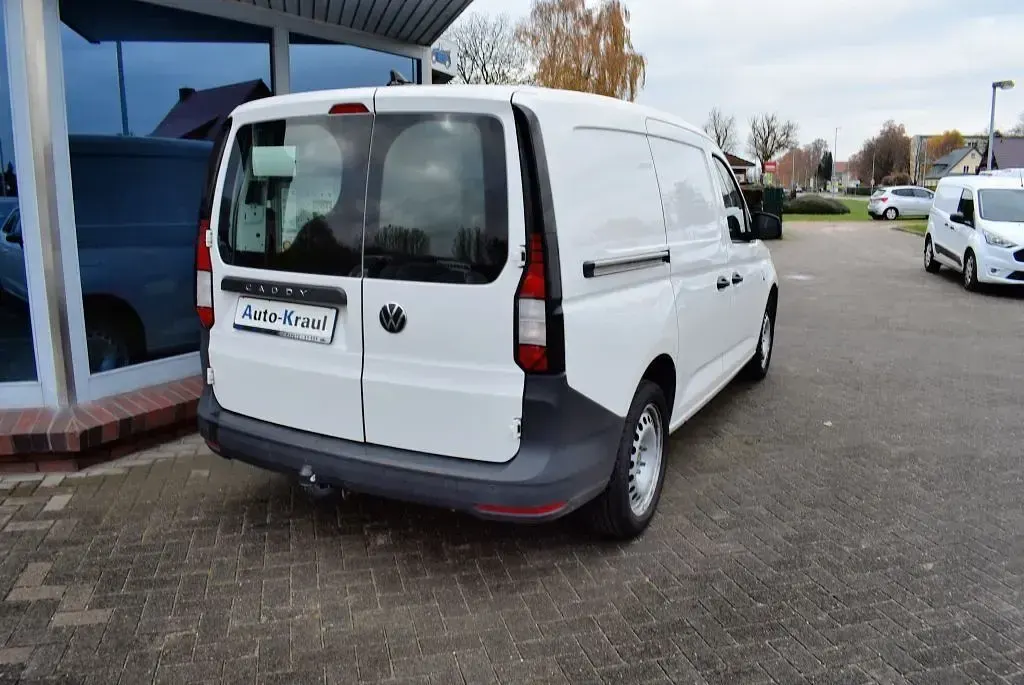 Gebraucht VW Caddy Maxi 102 PS (75 kW) 2021 Weiß Van / Kleinbus
