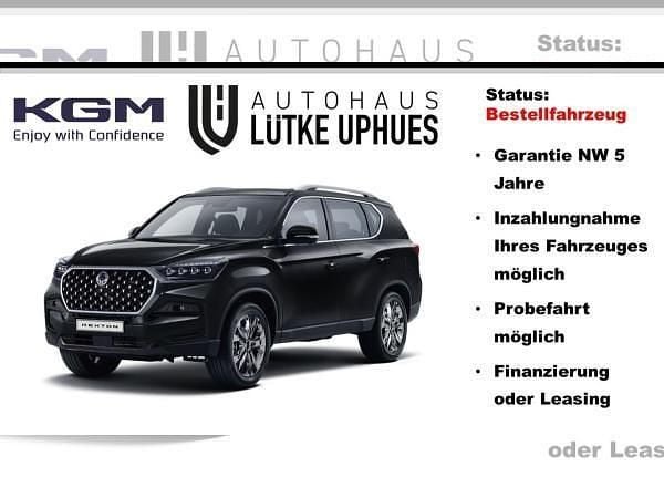 Schwarz (space black) Neu 2025 Ssangyong Rexton SUV | 45.750 € (Guter Preis) - Bild 1/4