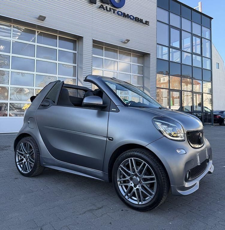 Gebraucht Smart ForTwo Cabrio Brabus 90 PS (66 kW) 2018 Grau Cabrio