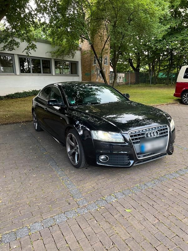 Schwarz Gebraucht 2011 Audi A5 Sportback S-Line Limousine | 8.500 € (Fairer Preis) - Bild 1/4