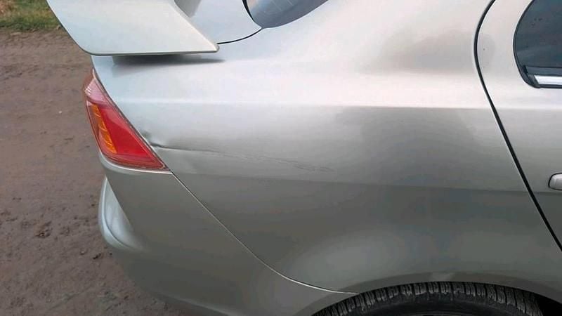Usata Mitsubishi Lancer 140 CV (102 kW) 2008 Beige Berlina