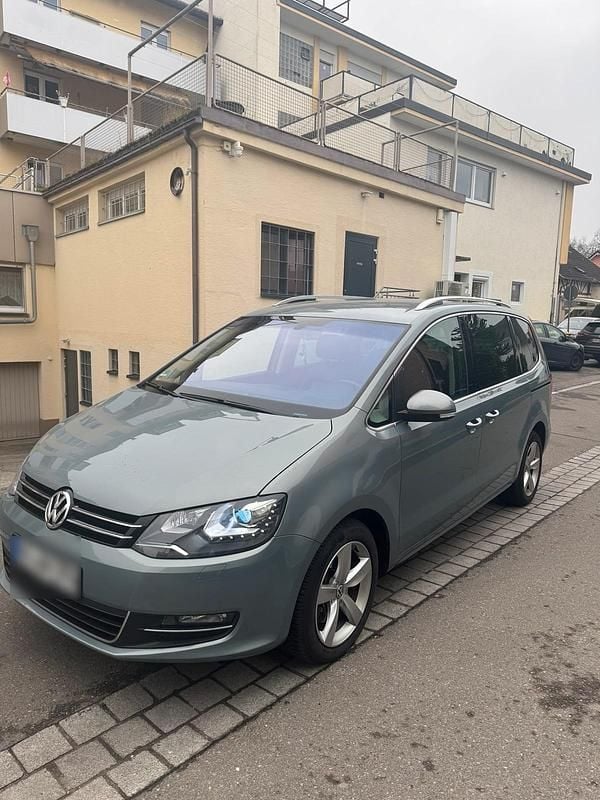 Gebraucht VW Sharan 177 PS (130 kW) 2013 Grün Van / Kleinbus