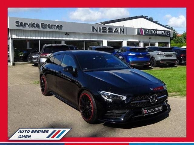 Schwarz Gebraucht 2021 Mercedes CLA200 Shooting Brake AMG line Kombi | 29.990 € (Fairer Preis) - Bild 1/4