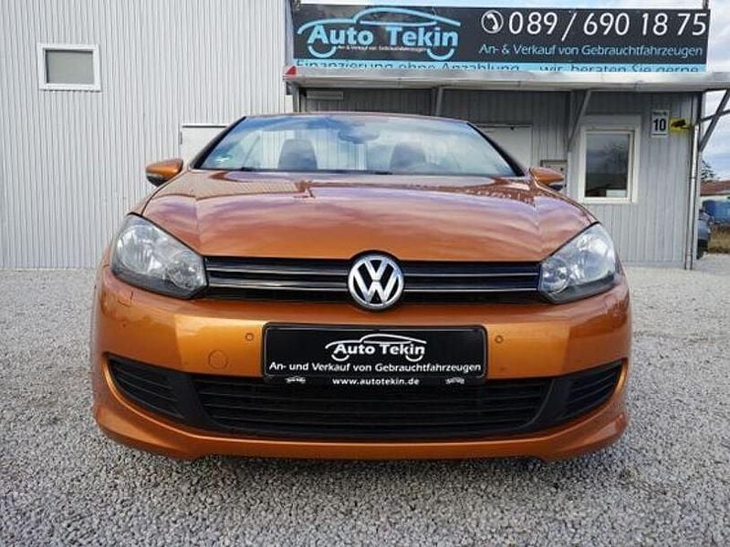 Gebraucht VW Golf VII 110 PS (80 kW) 2016 Orange Cabrio