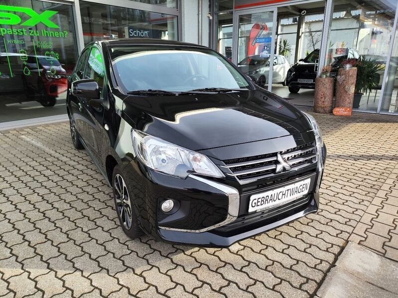 Schwarz Gebraucht 2023 Mitsubishi Space Star Select+ Limousine | 14.200 € (Etwas zu teuer) - Bild 1/4