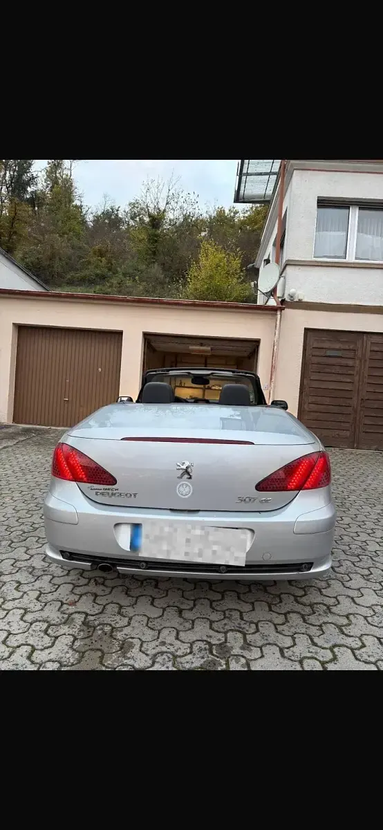 Gebraucht Peugeot 307 CC 136 PS (100 kW) 2005 Silber Cabrio