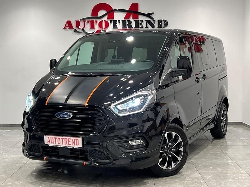 Obsidianschwarz metallic Gebraucht 2022 Ford Tourneo Custom Sport Van / Kleinbus | 38.900 € (Fairer Preis) - Bild 1/4