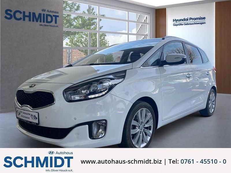 Gebraucht Kia Carens 135 PS (99 kW) 2017 Weiss Van / Kleinbus