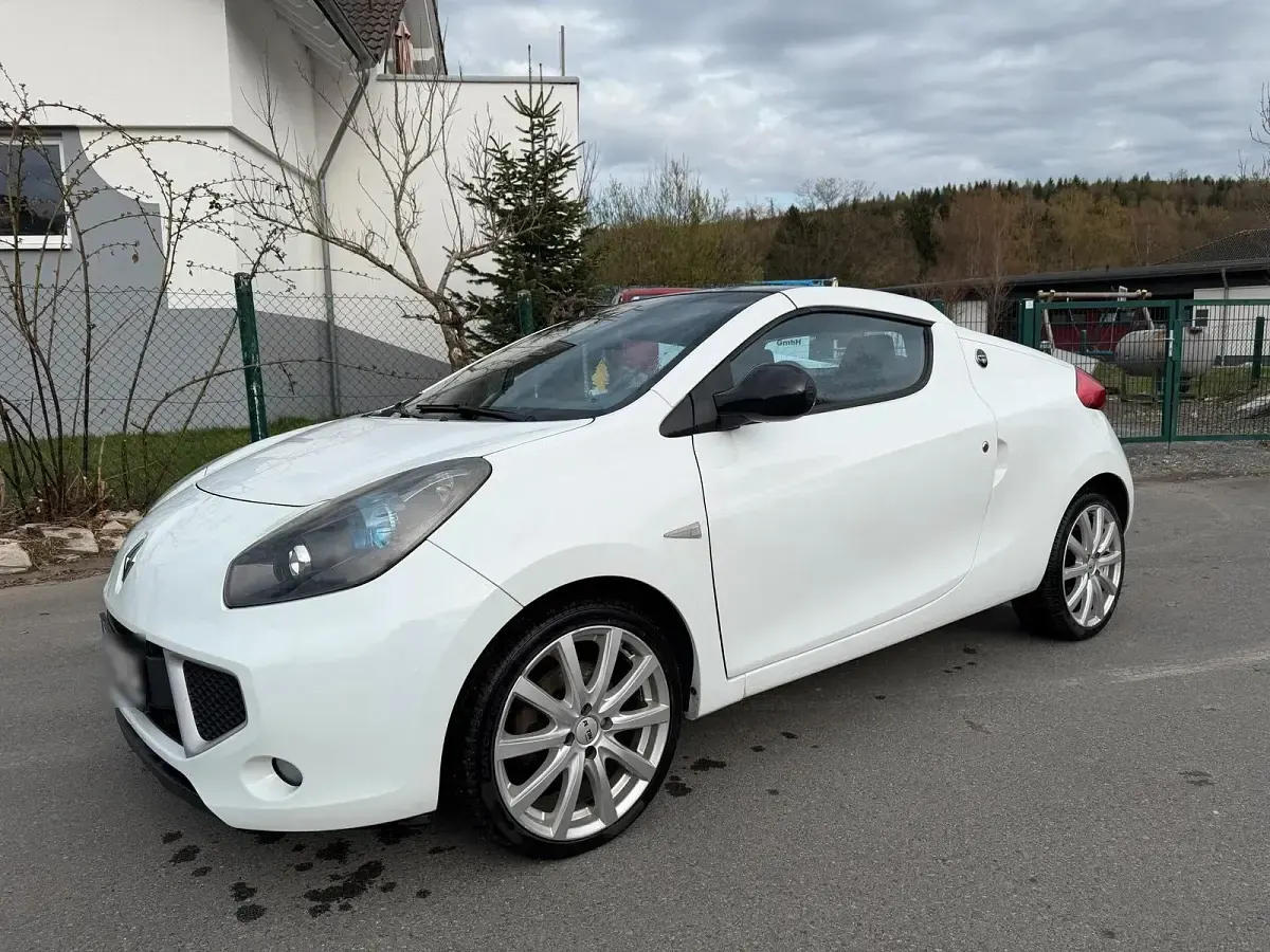 Gebraucht Renault Wind 102 PS (75 kW) 2011 Weiß Cabrio