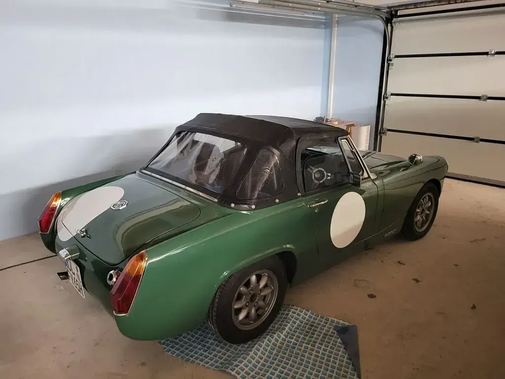 Używany MG Midget 69 KM (50 kW) 1965 Zielony Kabriolet