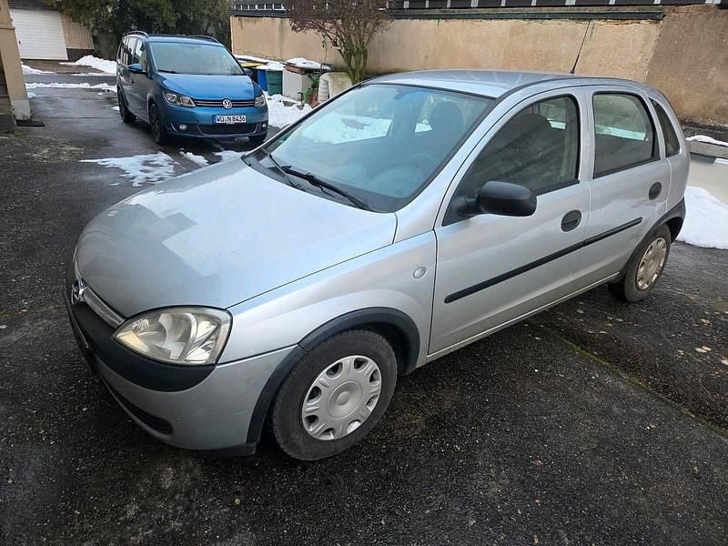 Silber Gebraucht 2003 Opel Corsa Kleinwagen | 399 € (Guter Preis) - Bild 1/4