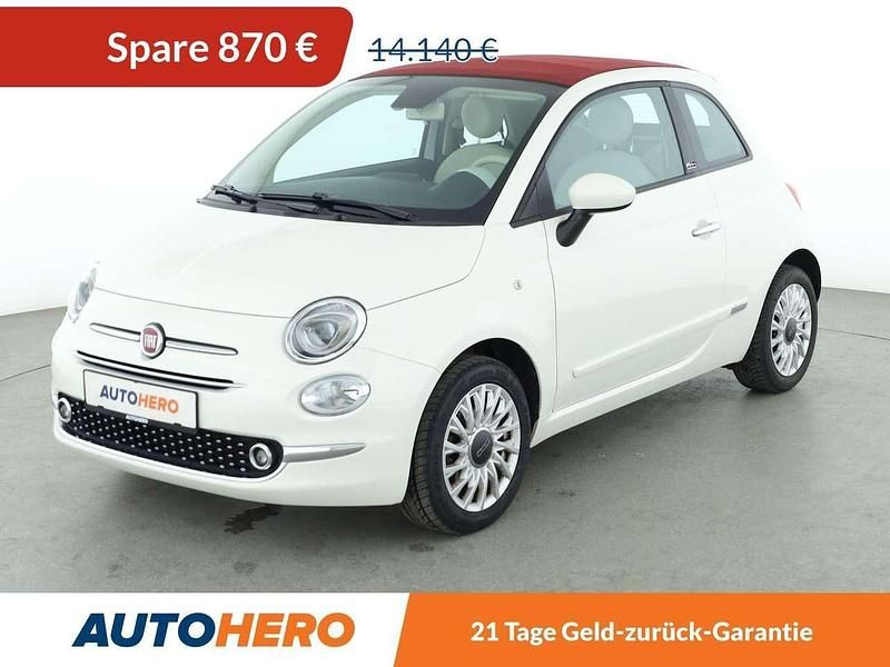 Bianco bianco/ bossa nova Gebraucht 2020 Fiat 500C Lounge Cabrio | 13.270 € (Fairer Preis) - Bild 1/3