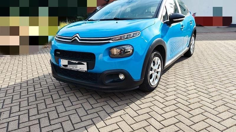 Blau Gebraucht 2017 Citroën C3 Feel Kleinwagen | 7.000 € (Guter Preis) - Bild 1/4