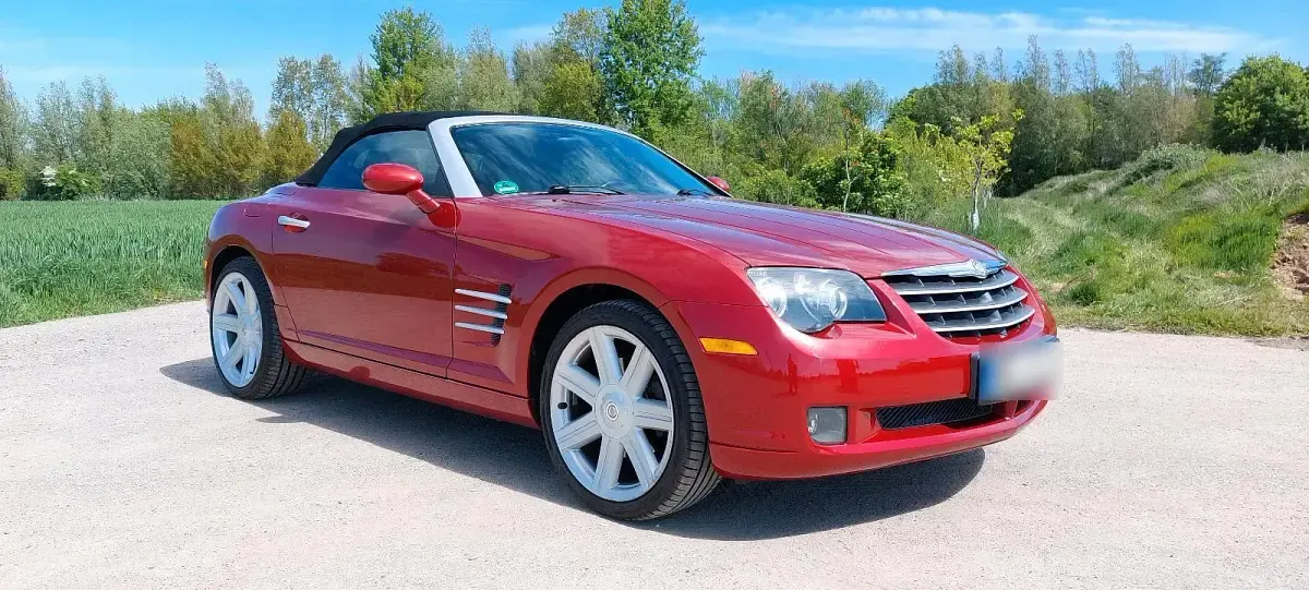Usata Chrysler Crossfire 218 CV (160 kW) 2004 Rosso Cabrio