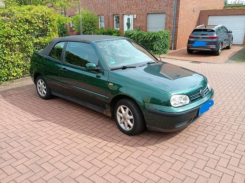 Grün Gebraucht 1999 VW Golf Cabriolet Cabrio | 1.000 € (Superpreis) - Bild 1/4