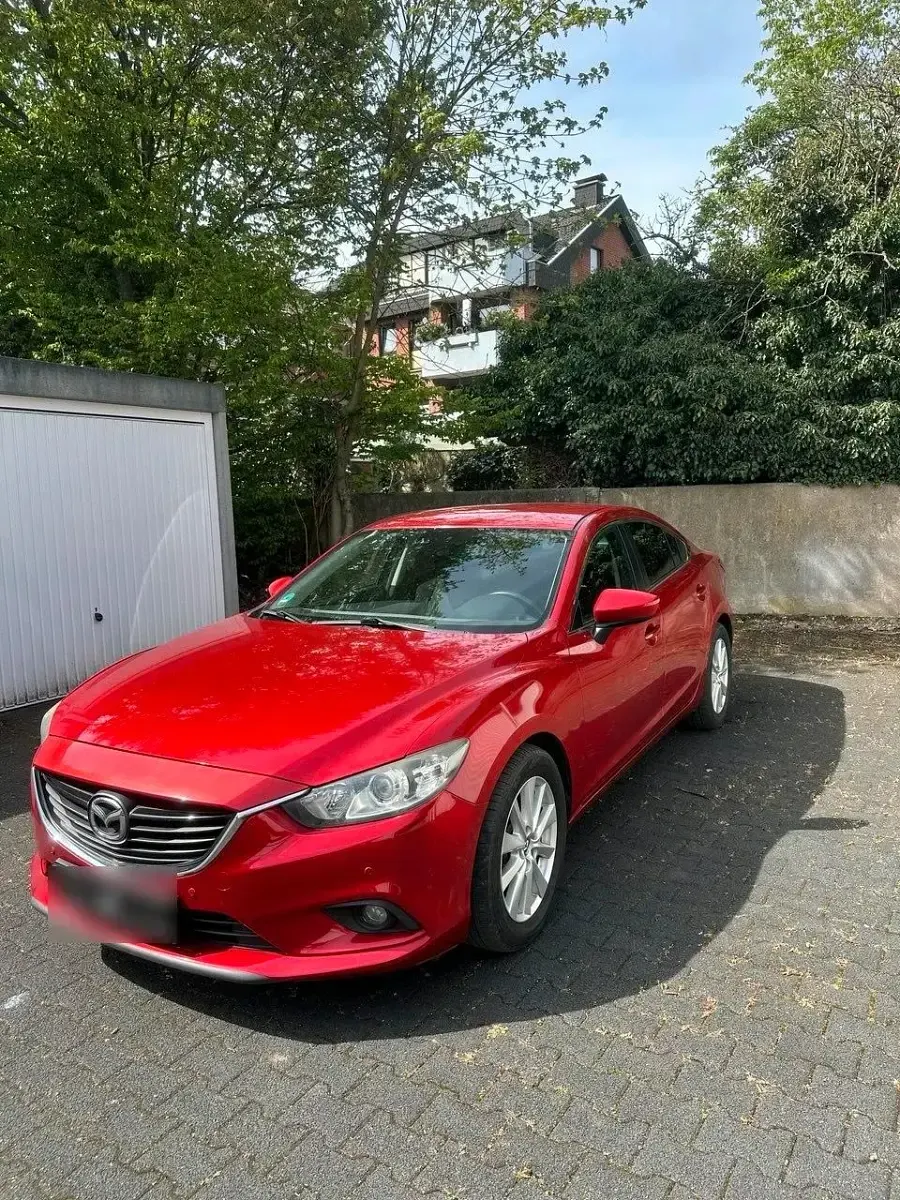 Gebraucht Mazda 6 150 PS (110 kW) 2013 Rot Limousine