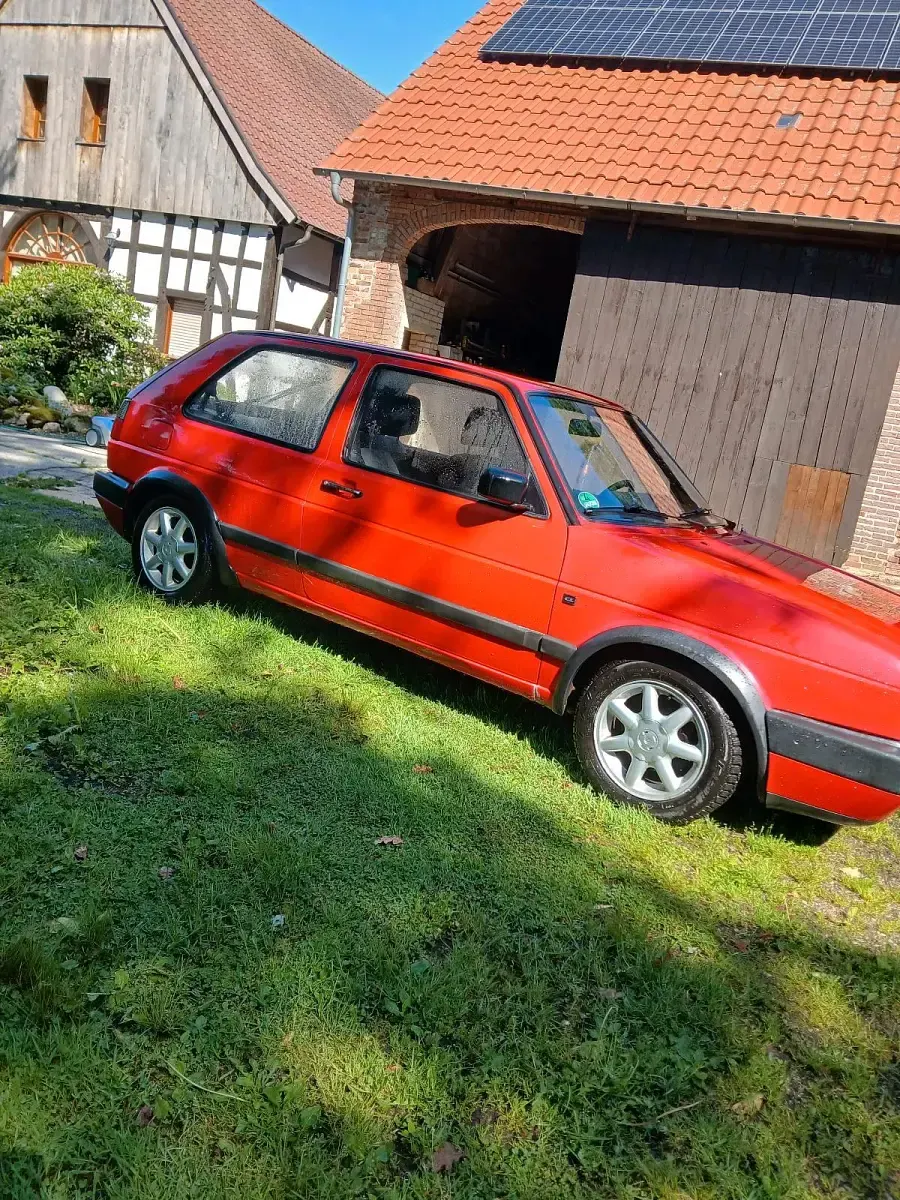 Gebraucht VW Golf III 69 PS (50 kW) 1991 Rot Kleinwagen