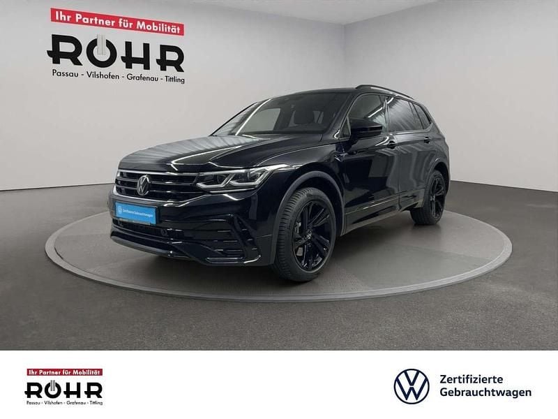Deep black perleffekt Gebraucht 2025 VW Tiguan Allspace R-line SUV | 45.160 € (Fairer Preis) - Bild 1/4