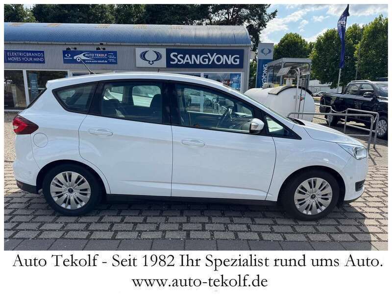 Frozen white Gebraucht 2019 Ford C-MAX Trend Van / Kleinbus | 10.750 € (Guter Preis) - Bild 1/4