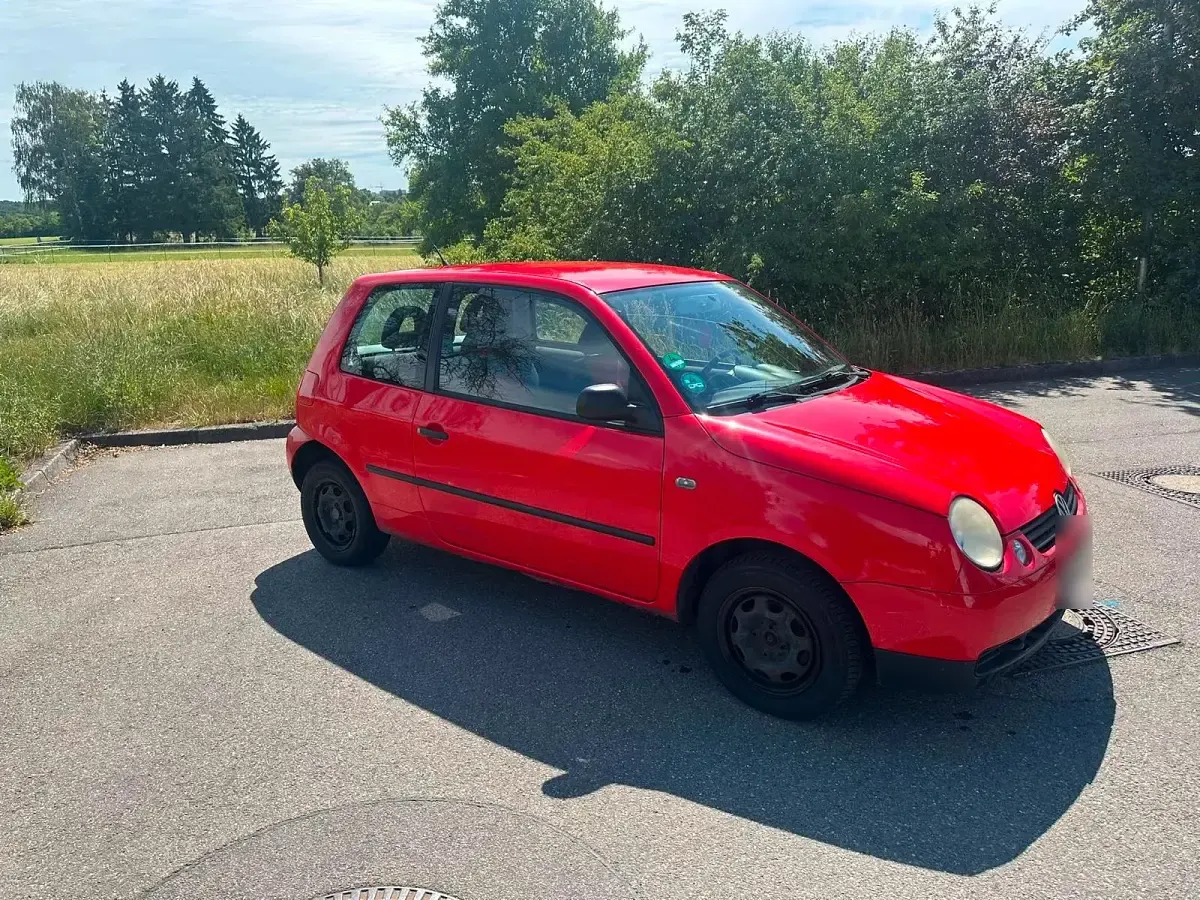 Gebraucht VW Lupo 50 PS (36 kW) 2003 Rot Kleinwagen