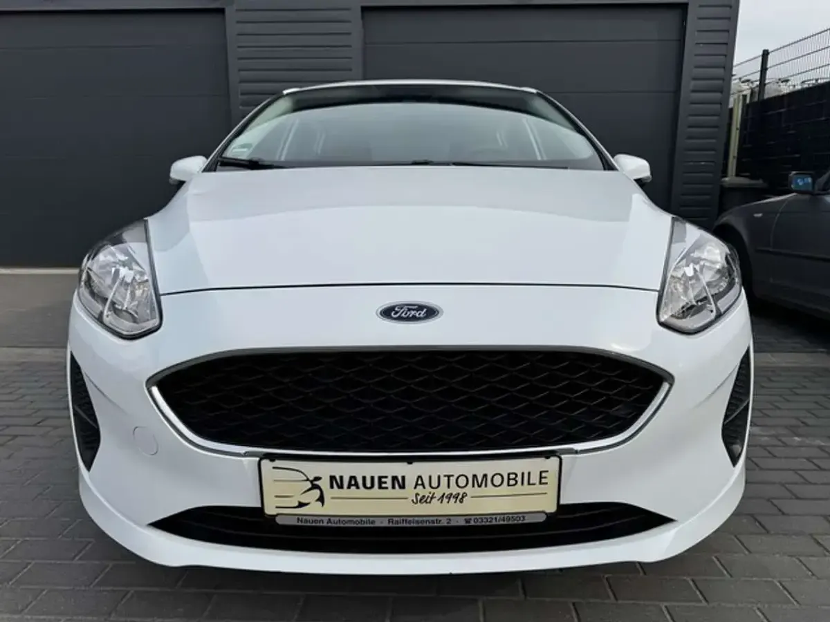 Gebraucht Ford Fiesta Trend 86 PS (63 kW) 2018 Weiß Kleinwagen