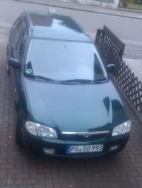 Second-hand Mazda 323F 120 CP (88 kW) 2000 Verde Hatchback