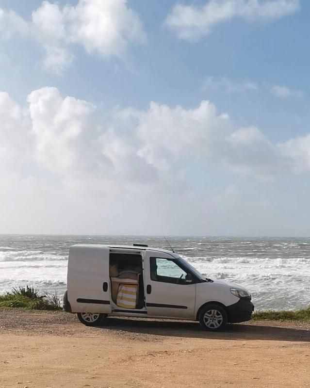 Gebraucht Fiat Doblò 70 PS (51 kW) 2018 Weiß Van / Kleinbus