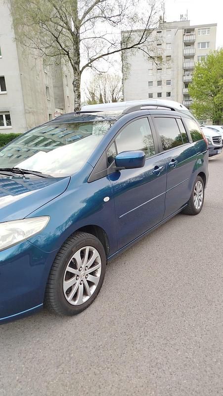 Gebraucht Mazda 5 116 PS (85 kW) 2005 Blau Van / Kleinbus