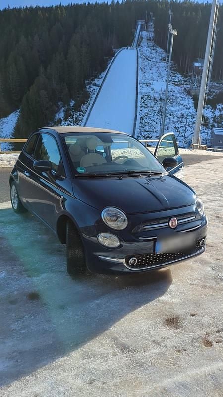 Blau Gebraucht 2019 Fiat 500 Lounge Kleinwagen | 9.000 € (Guter Preis) - Bild 1/4