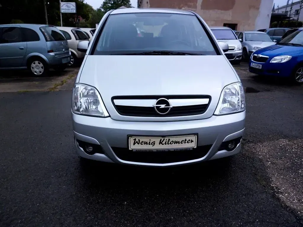 Gebraucht Opel Meriva Catch Me 105 PS (77 kW) 2007 Silber Van / Kleinbus