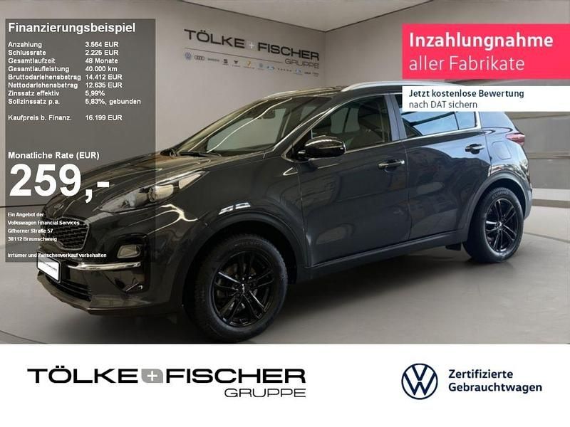 Gebraucht Kia Sportage Vision 132 PS (97 kW) 2020 (h8g) dark penta metal m (metallic) SUV