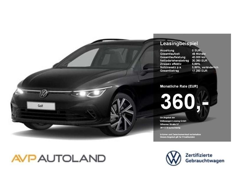 Deep black perleffekt Gebraucht 2022 VW Golf VIII R-line Kombi | 30.380 € (Guter Preis) - Bild 1/3