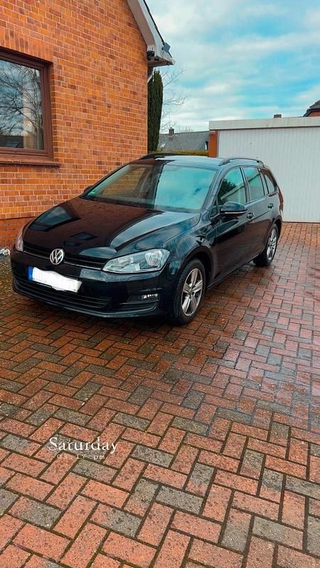 Gebraucht VW Golf VII 110 PS (80 kW) 2013 Schwarz Kombi