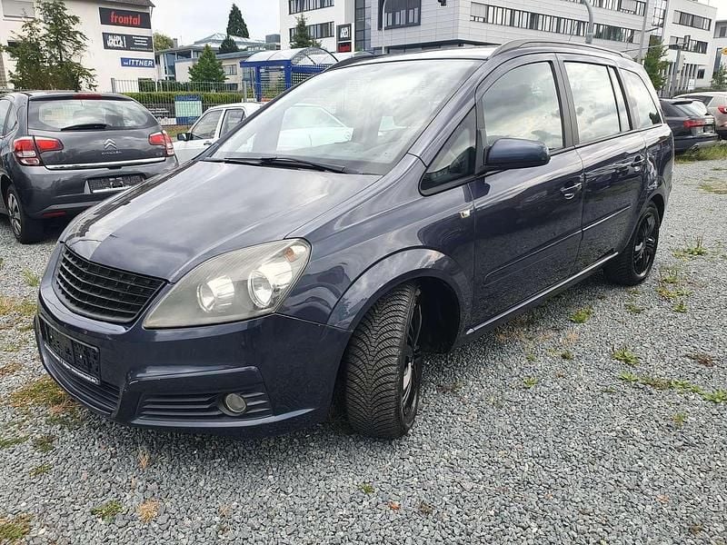 Metro blue/metro Gebraucht 2006 Opel Zafira Edition Van / Kleinbus | 1.199 € (Superpreis) - Bild 1/4