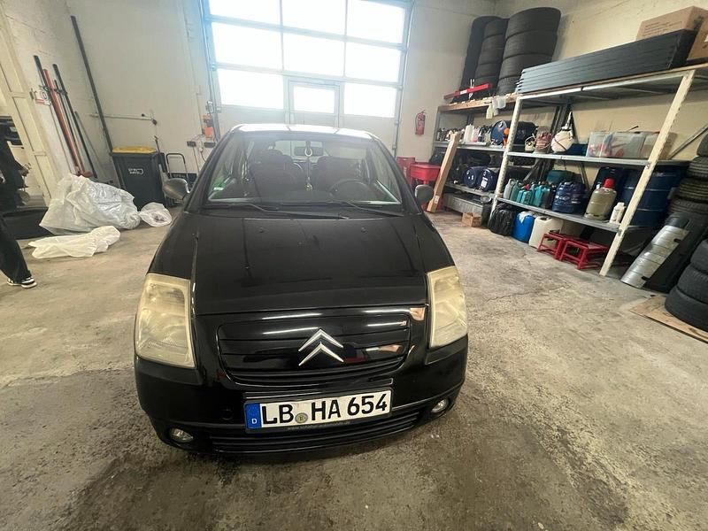 Gebraucht Citroën C2 60 PS (44 kW) 2007 Schwarz Kleinwagen
